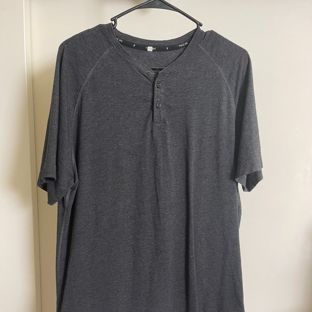 Short Sleeve Henley